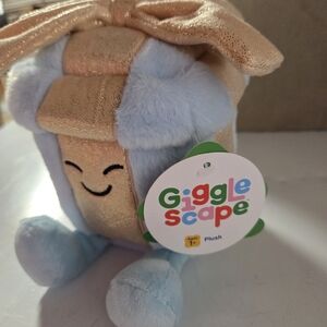 Plush Toy - Gold and Blue